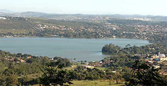 Lagoa Central, vista do alto